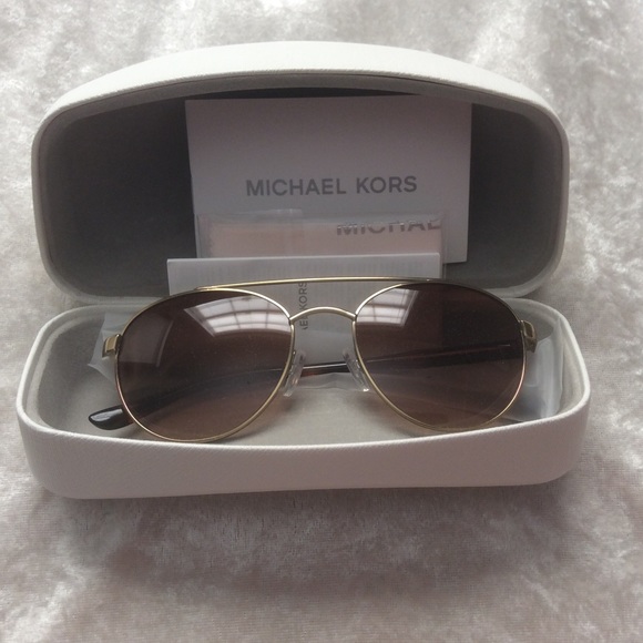 New Authentic Michael Kors Aviator Sunglasses main image 5